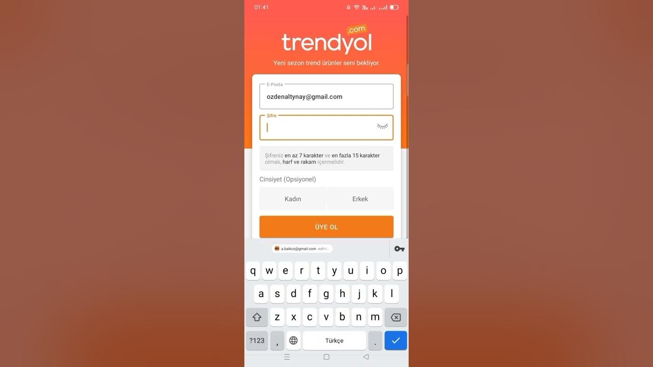 Trendyol регистрация. Как зарегистрироваться. Трендиол турецкий сайт ...