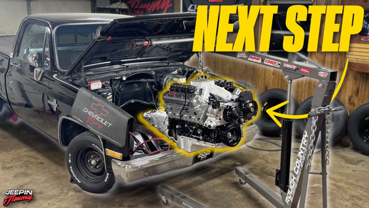 My NASCAR C10 Is Finally Ready for Its Engine - YouTube