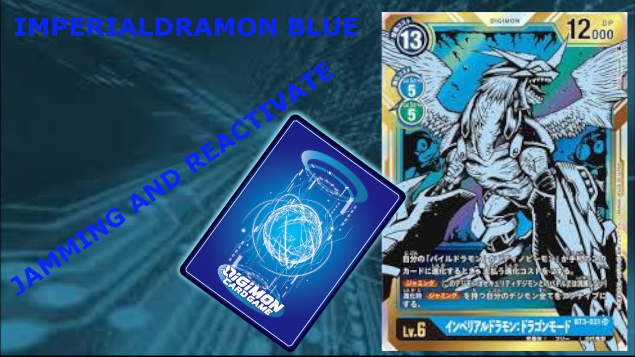 Imperialdramon Blue - Digimon TCG Set 1.5 Deck