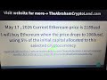 May 17, 2026 , Ethereum