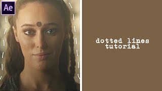 Famous after effects tutorial | dotted lines Net Worth