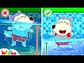 No No Play Safe! - Wolfoo Shows the Safety Rules in the Swimming Pool| Wolfoo Family Official