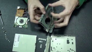 How to disassemble a floppy drive (FDD)