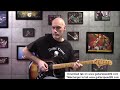 Slow blues backing track in a