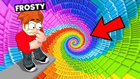 DEEPEST RAINBOW MEGA DROPPER CHALLENGE WITH SHINCHAN