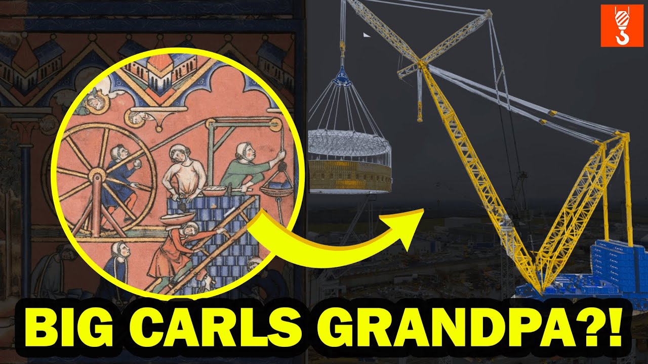 How Centuries Of Innovation Led to the Construction of the BIGGEST CRANE in the World; Big Carl! 