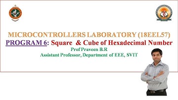 Program 6   Square  & Cube of Hexadecimal Number