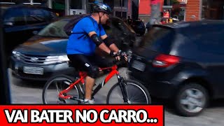 Bola Faz Teste De Bike No Trânsito De São Paulo