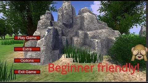 Unity 3d tutorial : How to make a background for your main menu! #1.2