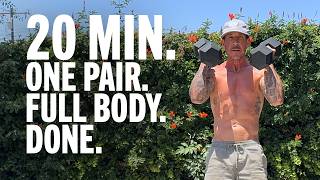 Is 20 Minutes Enough? The Full Body Dumbbell Workout That Works!