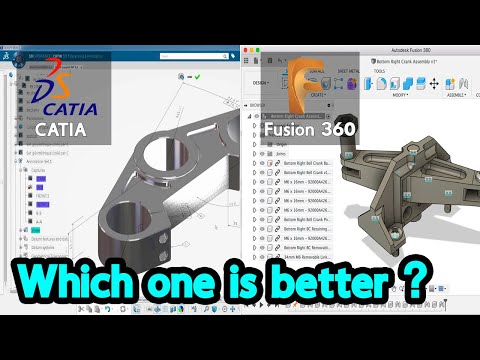 Vidéo: Catia ou SolidWorks sont-ils meilleurs ?