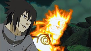 Naruto e Sasuke combinam Amaterasu e Rasenshuriken contra Obito | Naruto Shippuden