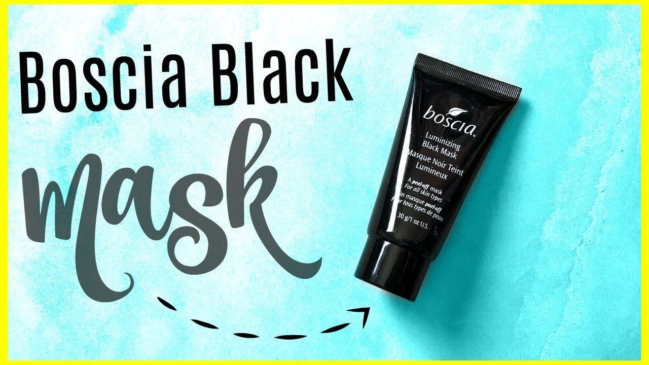 Boscia Luminizing Black Mask Review & Demo! Boscia Black Mask Review & How To Use Boscia Black Mask!