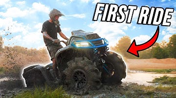 FIRST RIDE On My NEW Can-Am OUTLANDER 1000