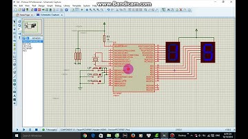 điều khiển 2 led 7 đoạn bằng 3 nút nhấn