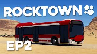 Transporting Workers - Cities Skylines 2 Rocktown #2