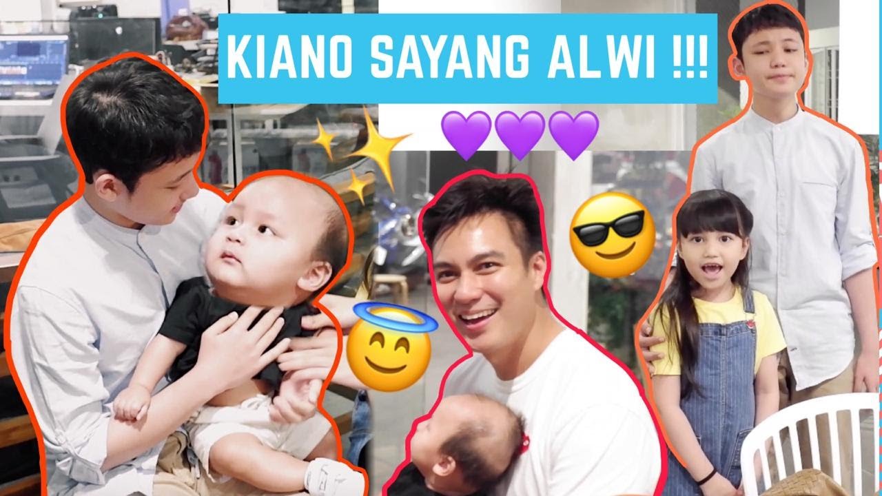 PERTAMA KALI ALWI GENDONG KIANO !!! AMINAH NGAMBEK ??!!