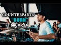 Counterparts | Burn | Drum Cam (LIVE)