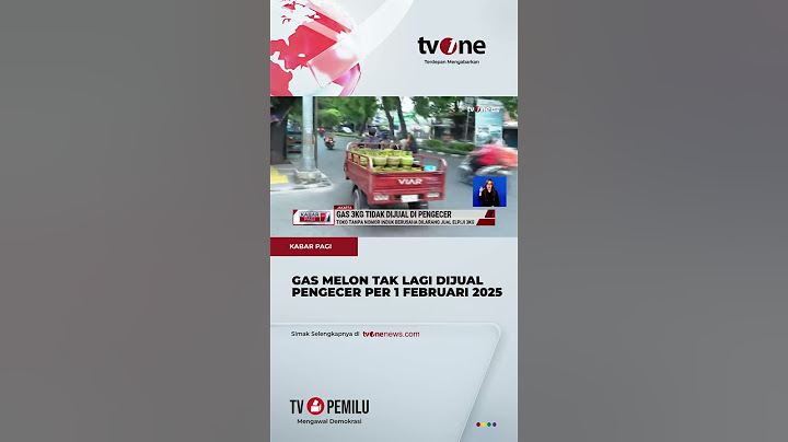Mulai 1 Februari, Gas Subsidi Dilarang Dijual di Pengecer | tvOne