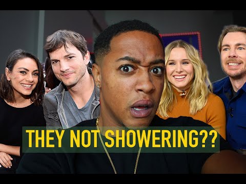 white people are not showering...