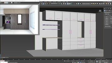 How to 3D Model a Designer Wardrobe in 3ds Max | Step-by-Step Tutorial