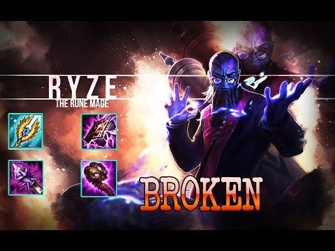 Video Fan #11 | Ryze MID | Tell Me This Is Not BROKEN | ONE... - youtube