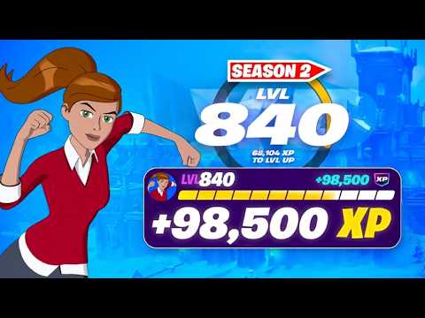 NEW BEST NO TIMER Fortnite XP MAP How To LEVEL UP FAST in Fortnite Chapter 7 SEASON 2 BROKEN XP