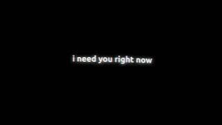 MENTAHAN CCP I NEED YOU RIGHT NOW || TERBARU LIRIKNYA