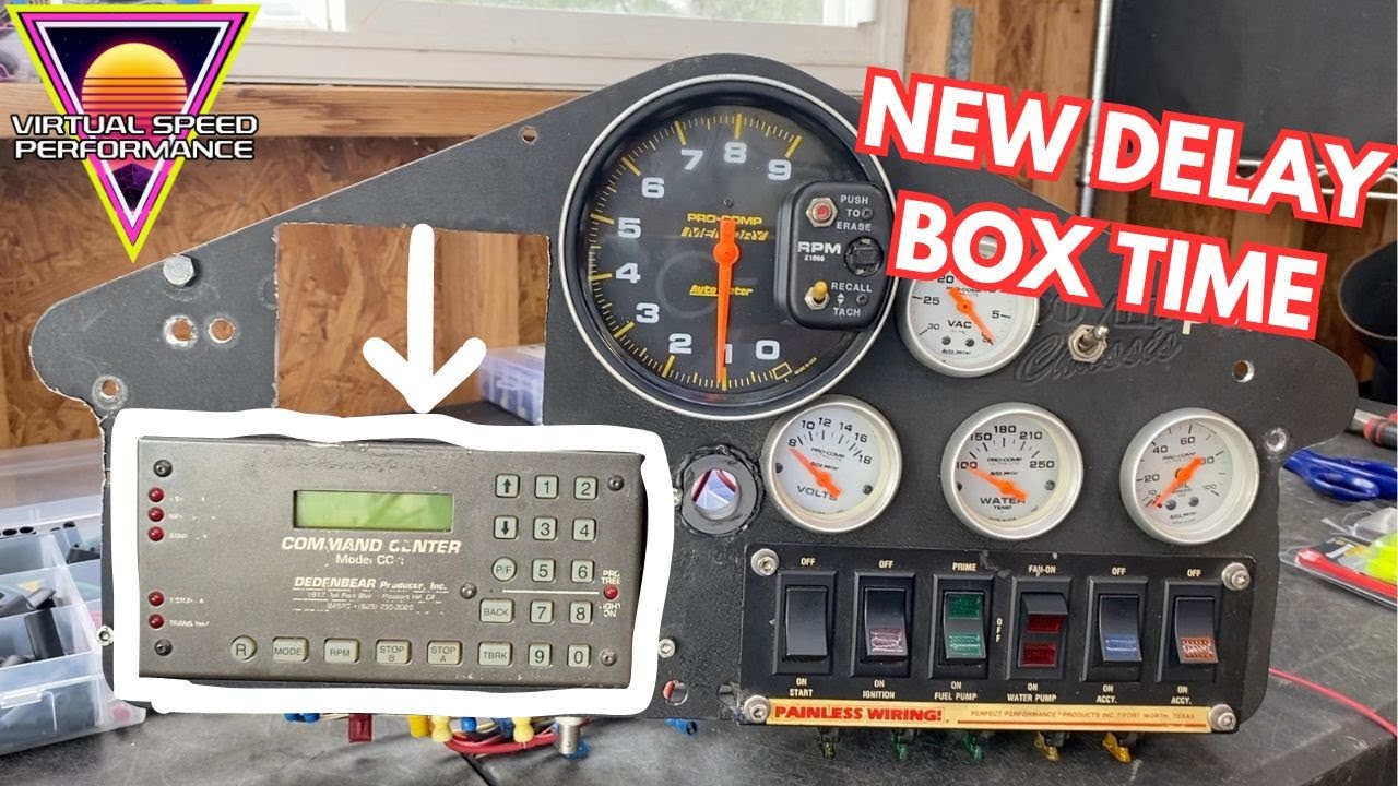 Dragster Dashboard Tear Down – Prepping for New Delay Box - YouTube