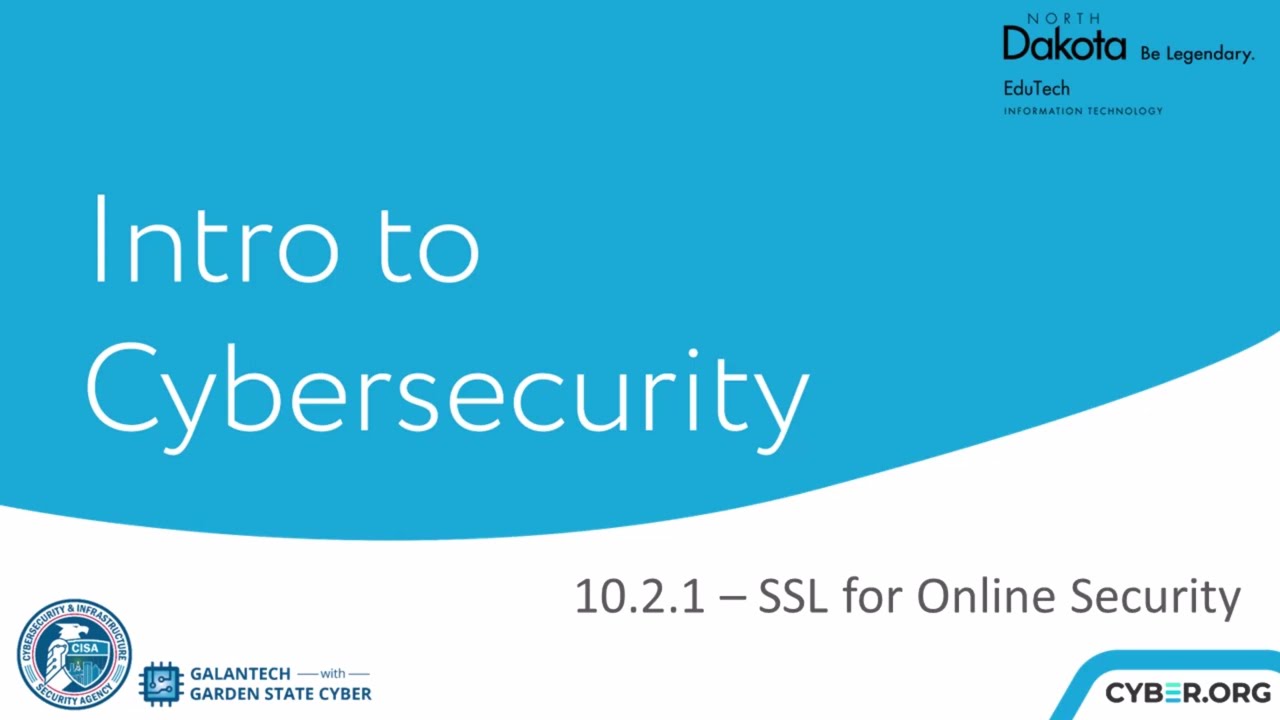 10.2.1 SSL for Online Security Part 2