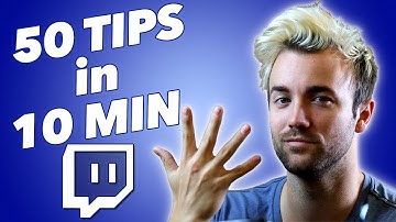50 GAME CHANGING STREAM TIPS YOU SHOULD KNOW in 10 MINUTES