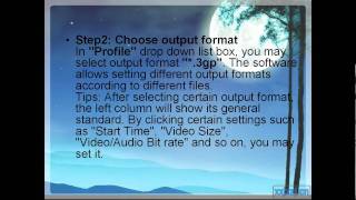 How to convert Flash video into 3GP for smart mobile on Mac screenshot 3