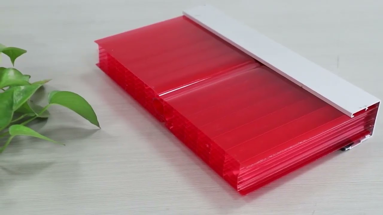 Beauty Transmittable 40 Mm Plastic Polycarbonate Multiwall PC Sheet
