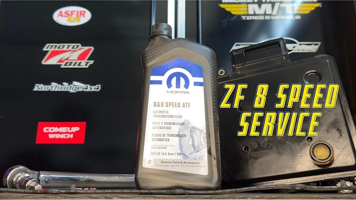 How-To:THE Complete JL Wrangler ZF8 Speed Fluid and Filter Service video