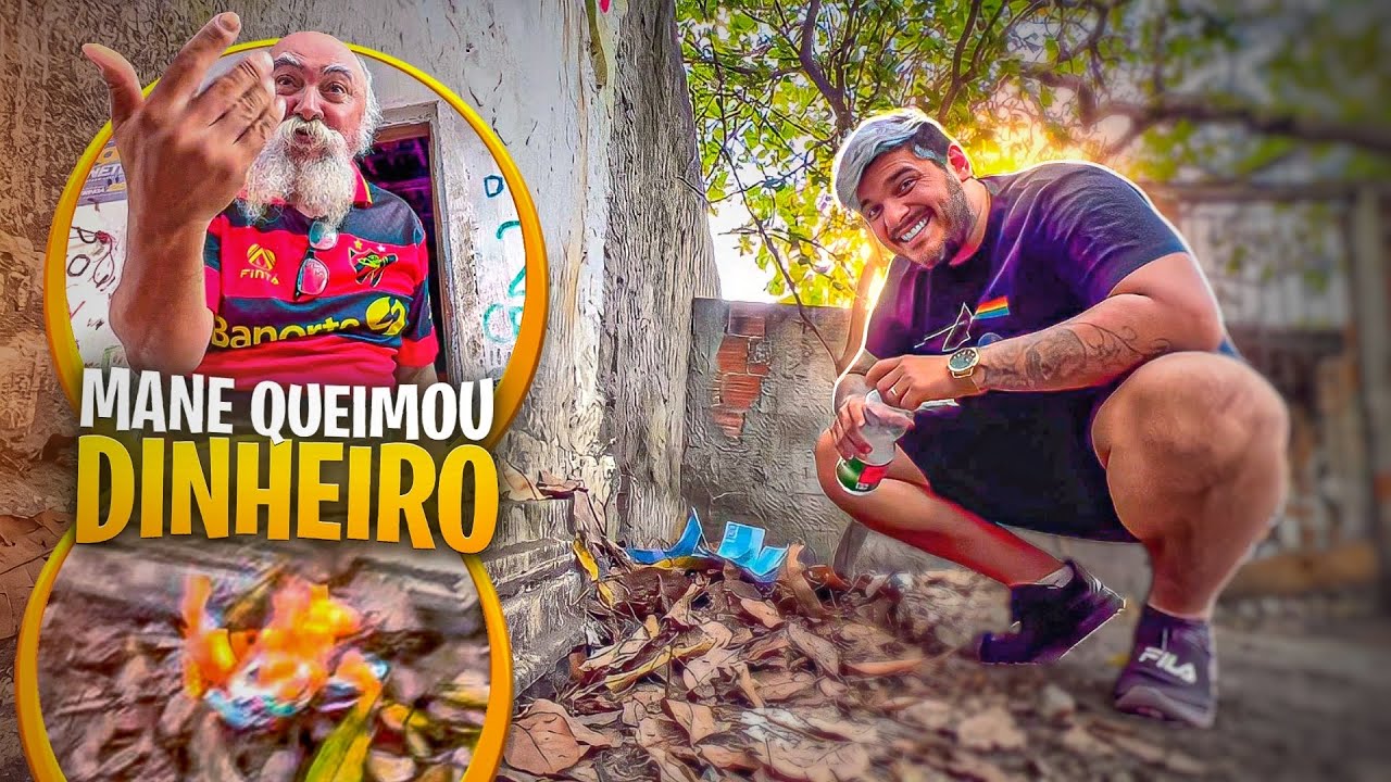 MANETIKIN TOCOU FOGO NO DINHEIRO E CHAMOU LUIZ DO SOM | MANETIKIN