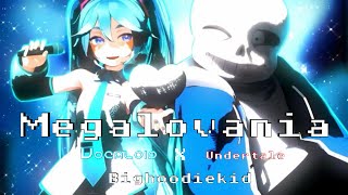 [ UNDERTALE x VOCALOID ] Megalovania Swing feat Hatsune Miku || MMD Animation