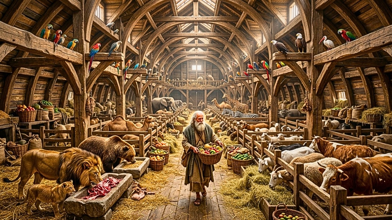 Il SEGRETO della Sopravvivenza nell'Arca — Come Noè Nutrì gli Animali | DOCUMENTARIO