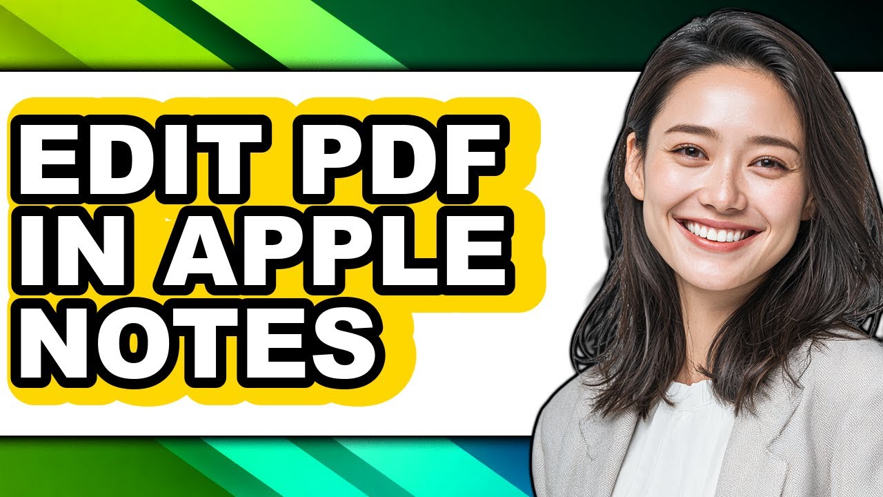 How to Edit Pdf in Apple Notes (full Guide)