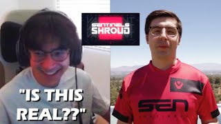 TenZ reacts to Shroud joining Sentinels for LCQ