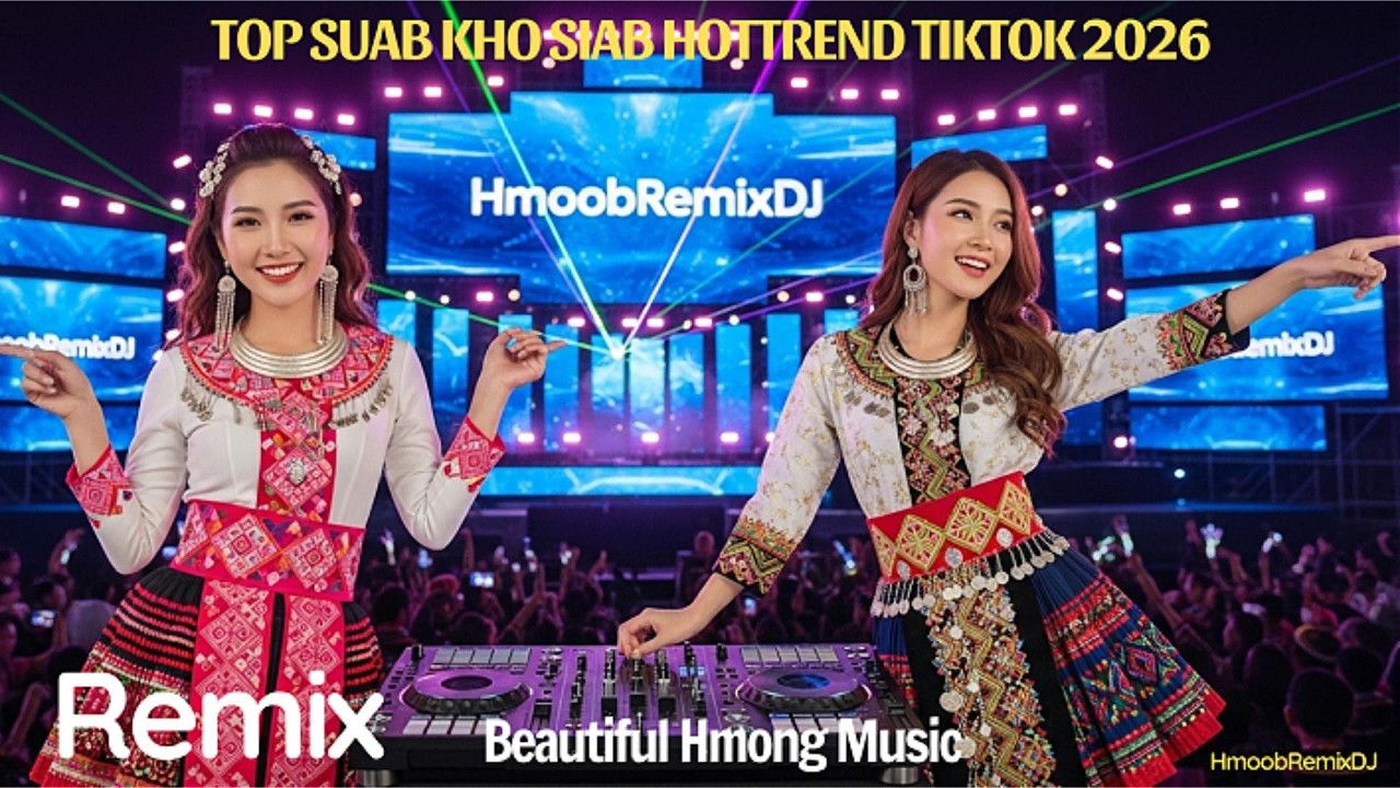 TOP Hmong Remix Nonstop 2026 – Cov Nkauj Kho Siab Zoo Noog Tshaj !  HmoobRemixDJ