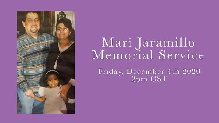 Mari Jaramillo Memorial Service