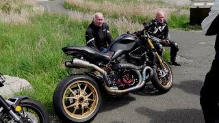 DUCATI MONSTER WITH MANY UNIQUE AND CUSTOM FEATURES IN 4K.