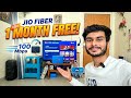 Jio Fiber 1 Month Free Plan Charges Installation Unlimited Internet 100 Mbps Plan Details