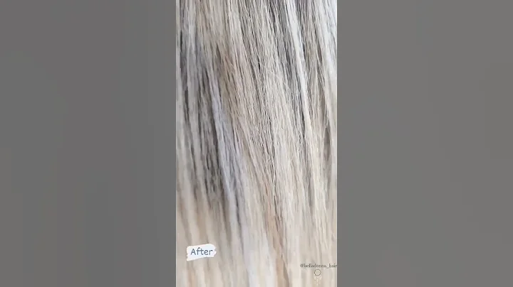 COLOR CORRECTION || before & after || BLoNdE hair ...