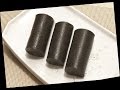4K  芝麻卷 - 傳統廣東點心 [新法簡易製作]  How to make Black sesame roll