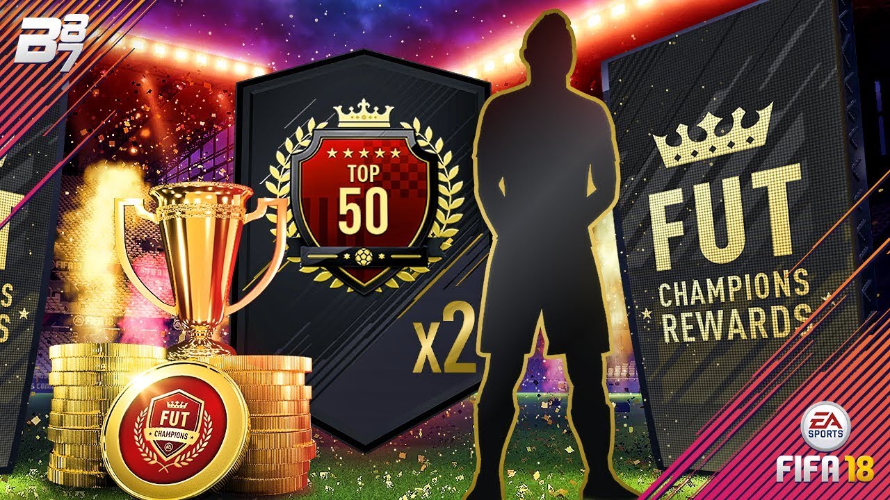 TOP 50 FUT CHAMPIONS REWARDS! 2x ULTIMATE TOTW PACKS | FIFA 18 ULTIMATE TEAM fifa ultimate team 18