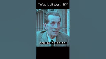 Thumbnail of WW1 Veteran Gets Emotional: "Was it all worth it?" #ww1 #history #shorts