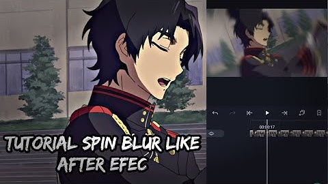 Tutorial spin Blur like after efec || Alight Motion