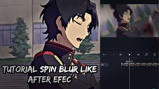 Tutorial spin Blur like after efec || Alight Motion
