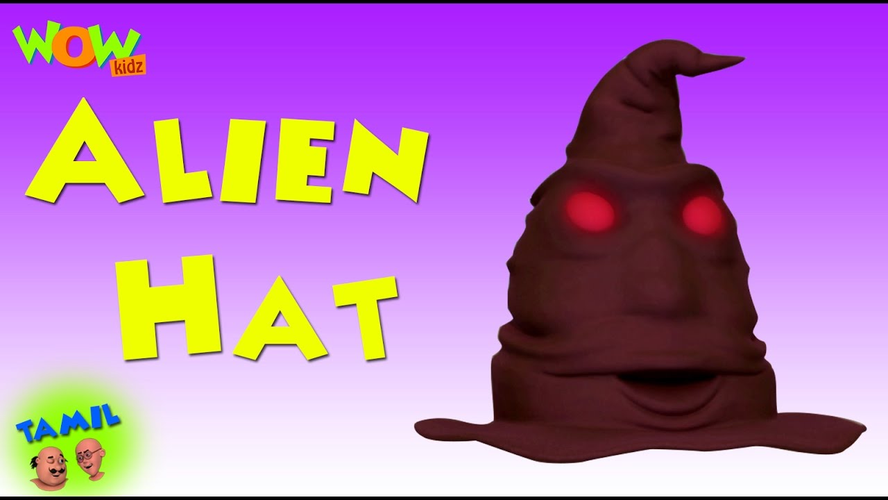 Alien Hat   Motu Patlu in Tamil   3D    As seen on Nickelodeon